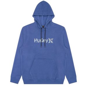 Moletom Hurley Canguru O&O Surf Noise WT25 Marinho
