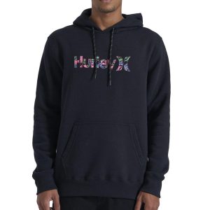 Moletom Hurley Canguru O&O Surf Noise WT25 Preto