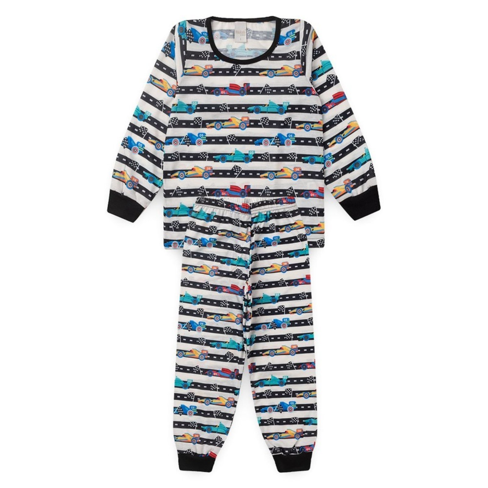 Pijama Molekada Menino Longo Corrida