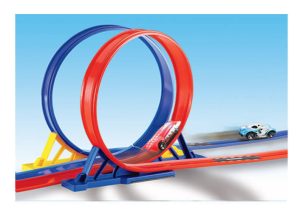 Pista E Carrinhos - Desafio Corrida Dupla - Fresh Metal - Maisto