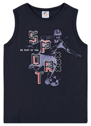 Regata Faça Parte do Esporte Menino Azul