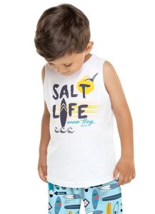Regata Surf Menino Branco