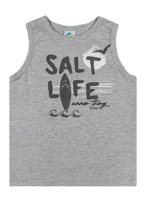 Regata Surf Menino Cinza