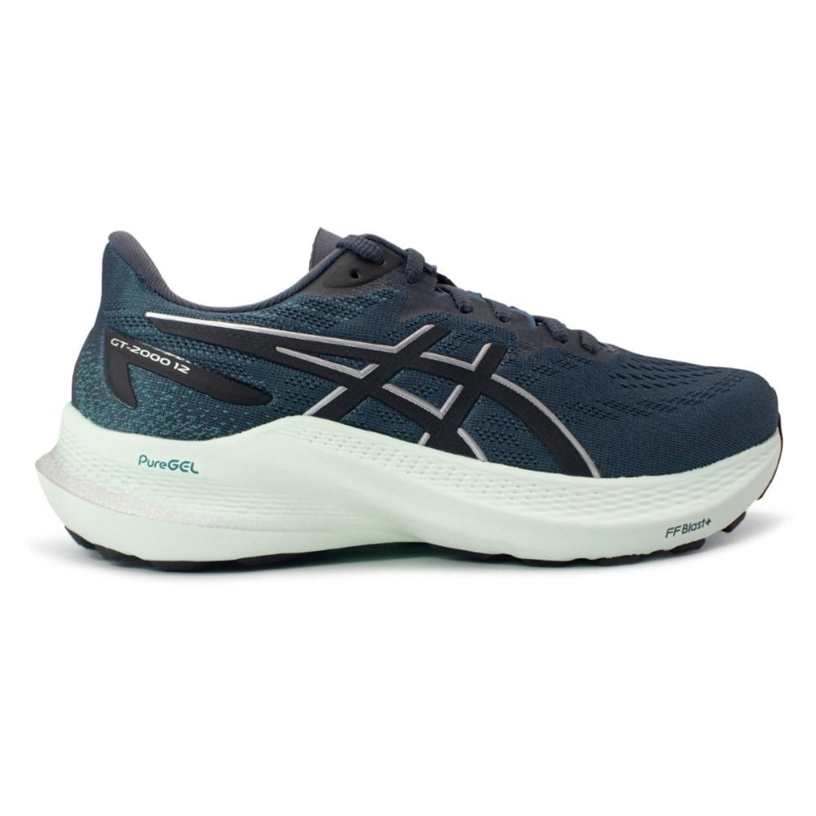 Tênis Asics Feminino GT-2000 12 Corrida Azul