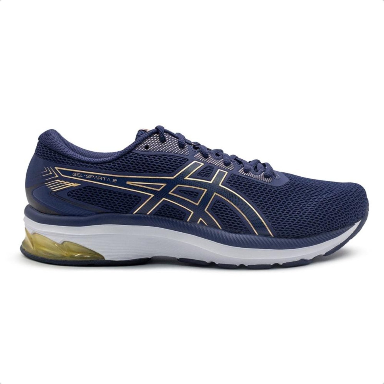 Tênis Asics Masculino Gel-Sparta 2 Corrida Azul Marinho