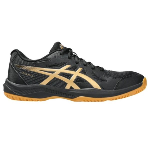Tenis Asics Upcourt 6 Masculino Volei Handebol Preto Preto