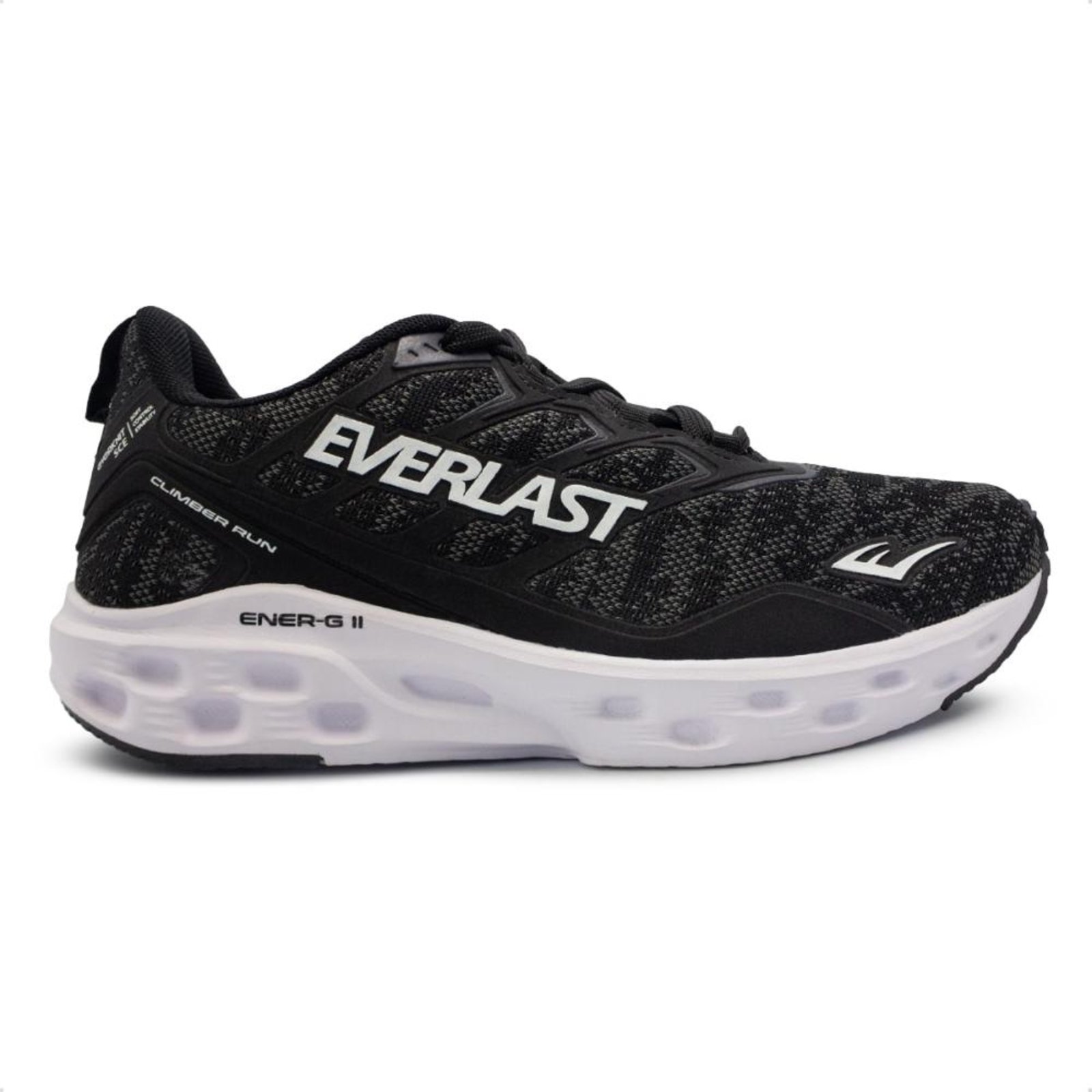 Tênis Everlast Unissex Climber Run Corrida Preto