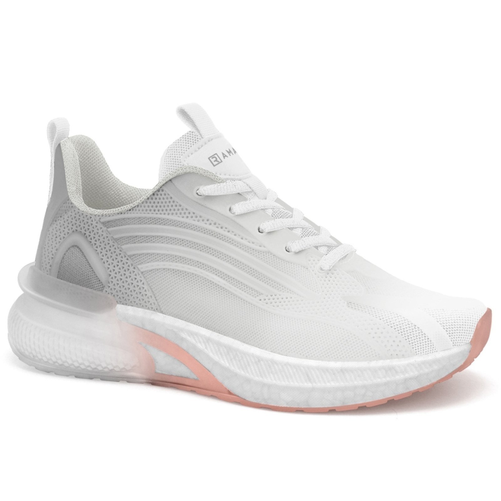 Tênis Feminino Corrida Cinza Ramarim 2574131-4 - Cinza