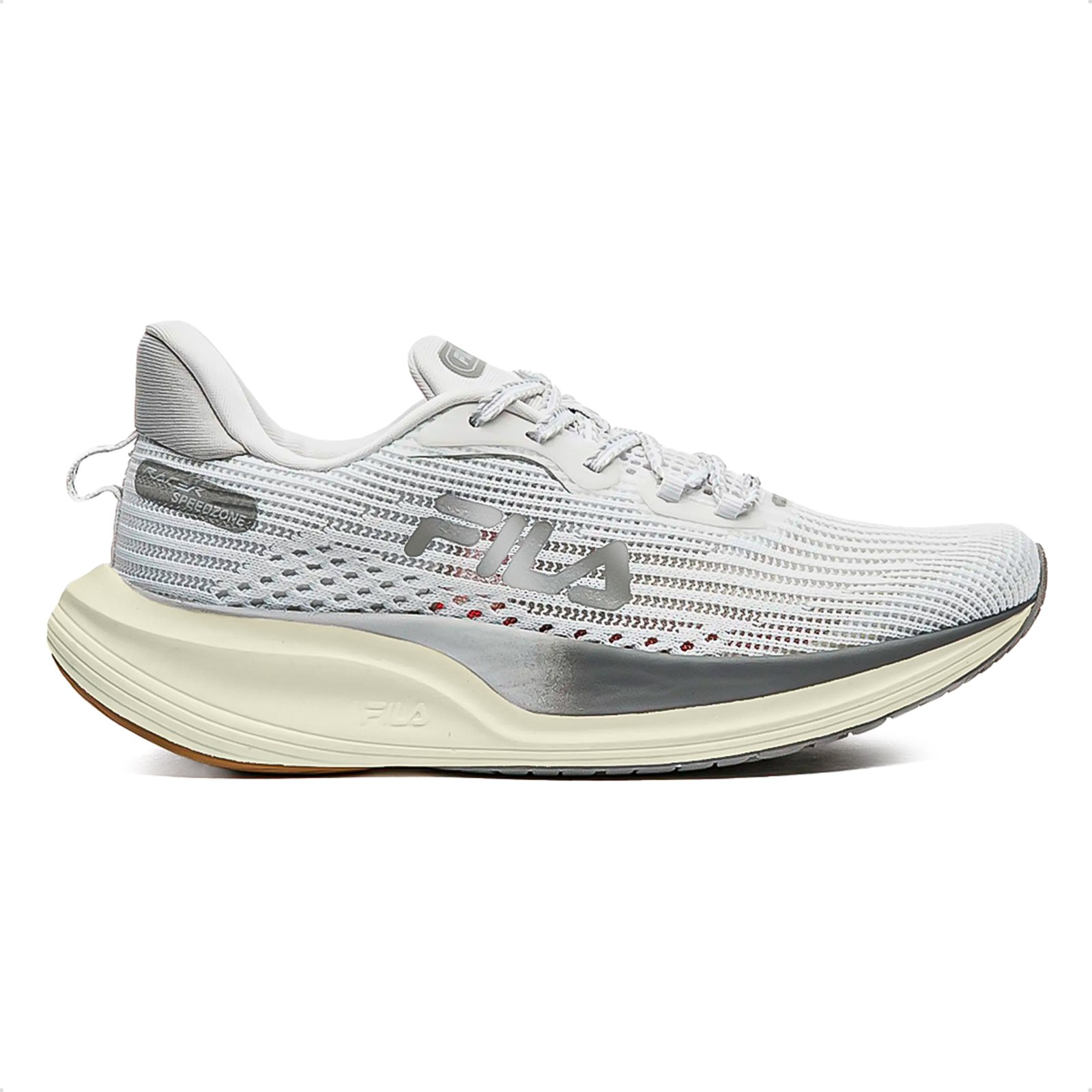 Tênis Fila Feminino Racer Speedzone Corrida Off-white