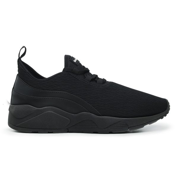 Tênis Masculino Preto Luxo Conforto Passeio Esportivo Academia Corrida 560 Schiareli