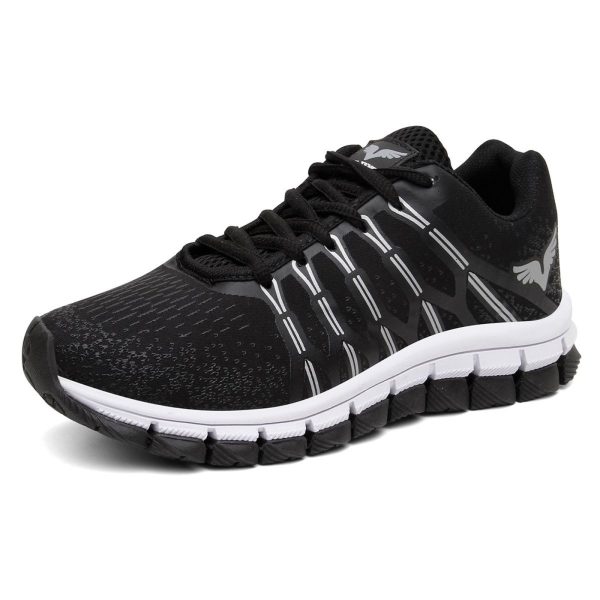 Tênis Preto Masculino Corrida Leve Macio Caminhada Esporte