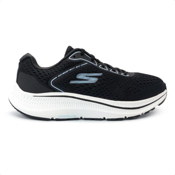 Tênis Skechers Feminino Go Run Consistent 2.0 Corrida Preto