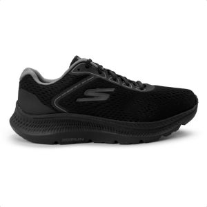 Tênis Skechers Masculino Go Run Consistent 2.0 - Mile Marker Corrida Preto