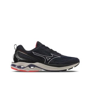 Tênis de Corrida Mizuno Wave Dynasty 7 Marinho Incolor