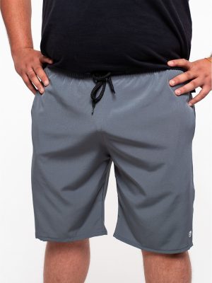 Bermuda Masculina Plus Size Tactel Premuim com Elastano Short Esporte Treino