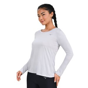 Camiseta Manga Longa de Corrida Feminina Mizuno Nirvana