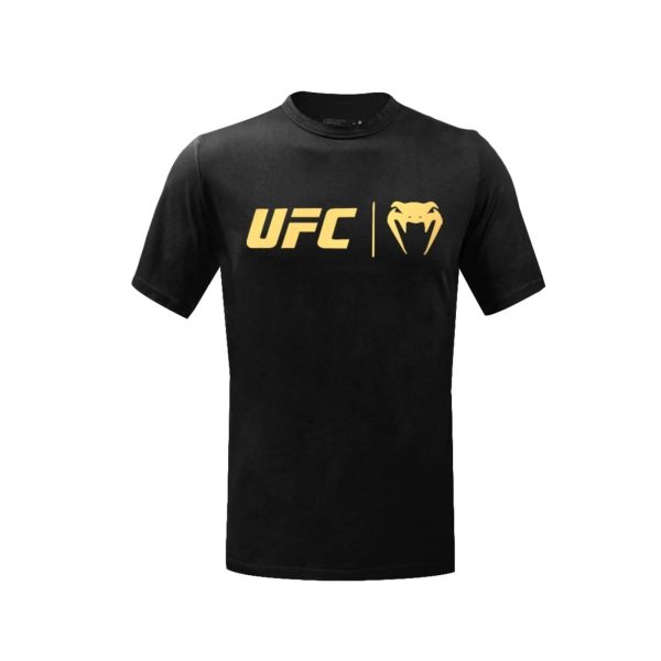 Camiseta Masculina UFC Venum Classic - Black/Gold