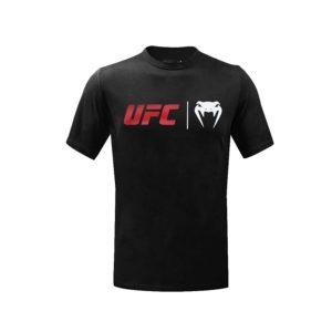 Camiseta Masculino UFC Venum Classic - Black/Red