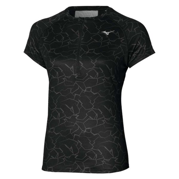 Camiseta de Corrida Mizuno Graphic Trail Feminina