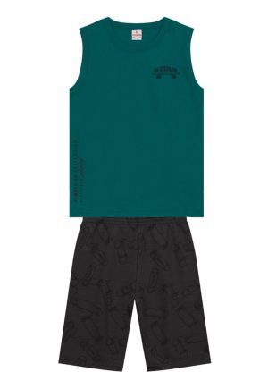 Infantil - Conjunto Menino De Skate Brandili