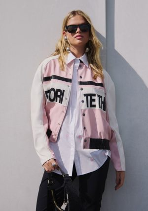 Jaqueta Biker Oversized Com Recortes My Favorite Things