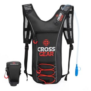 Mochila Hidratação 2L Térmica Bolsa Bag Bike Quadro Selim PRETA