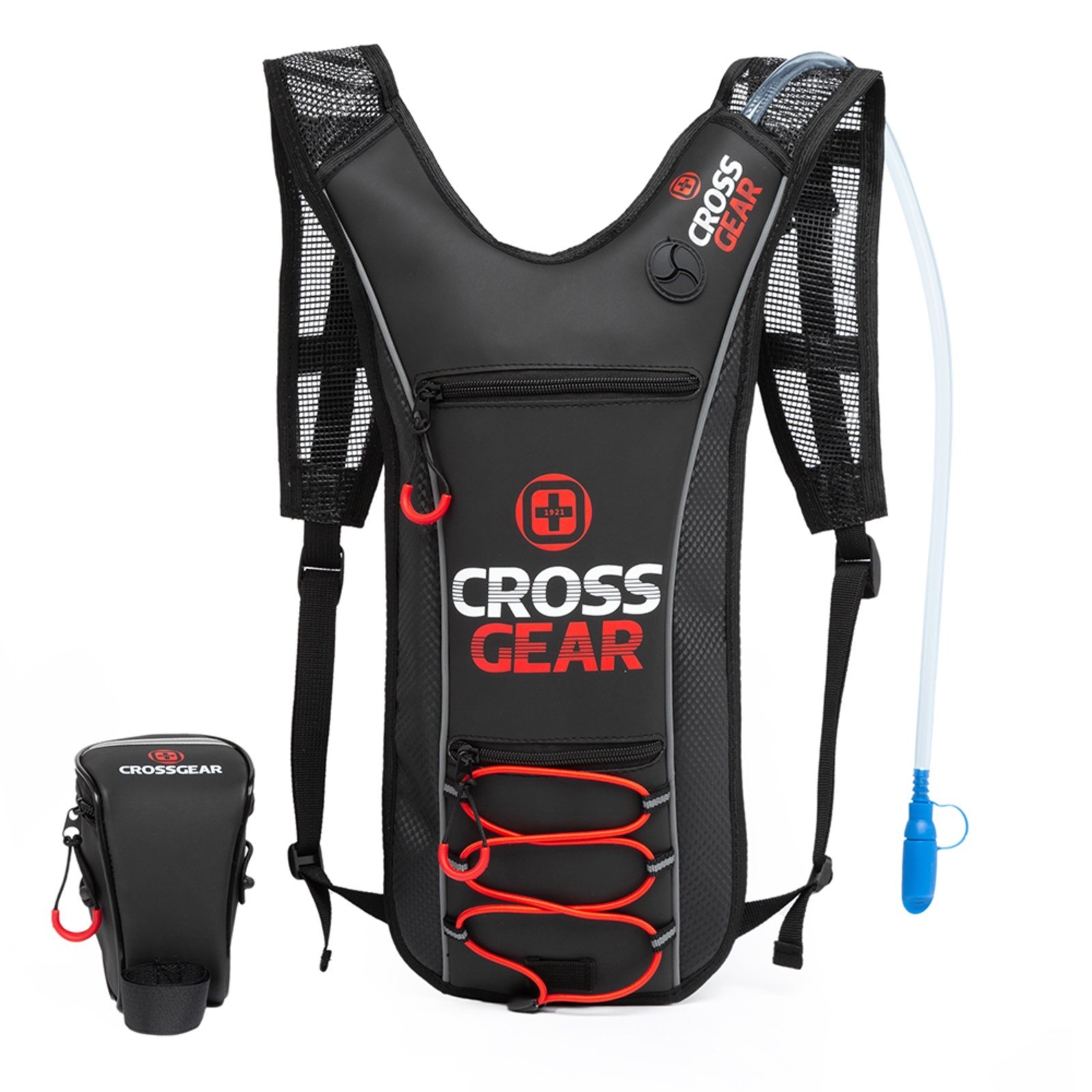 Mochila Hidratação 2L Térmica Bolsa Bag Bike Quadro Selim PRETA