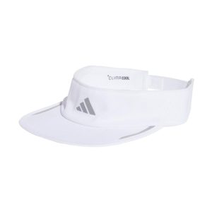 Viseira Corrida AEROREADY adidas Performance Branco
